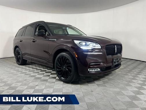 Diamond Red Metallic Tinted Clearcoat 2023 Lincoln Aviator Reserve AWD