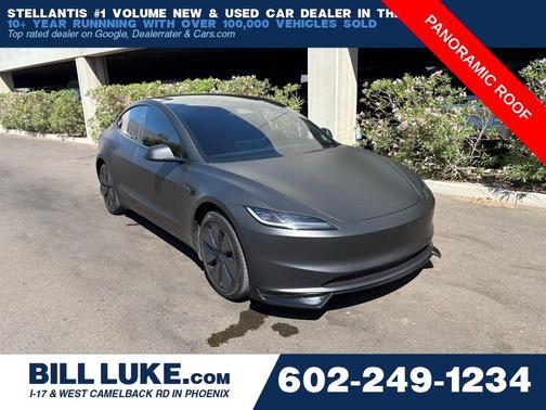 Stealth Grey 2024 Tesla Model 3 Long Range