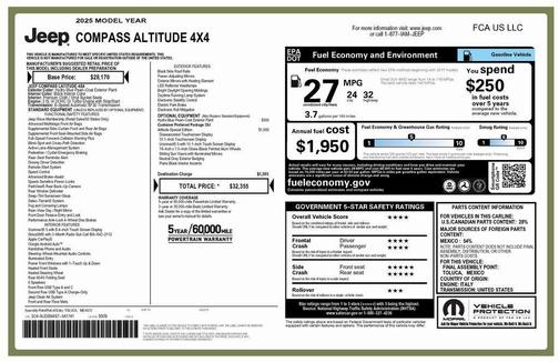 2025 Jeep Compass Latitude