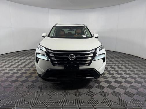 White Pearl 2026 Nissan Rogue Platinum
