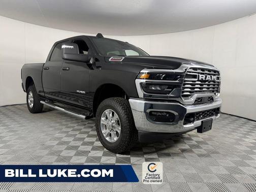 Diamond Black 2025 RAM 2500 Big Horn Crew Cab 4x4 6'4' Box