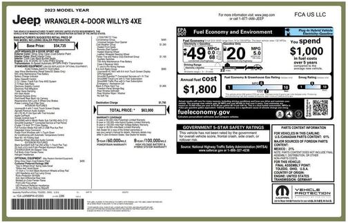 2023 Jeep Wrangler 4xe Base