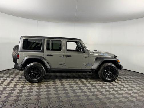 Sting-Gray Clearcoat 2023 Jeep Wrangler 4xe Base