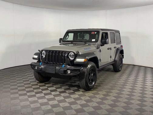 Sting-Gray Clearcoat 2023 Jeep Wrangler 4xe Base