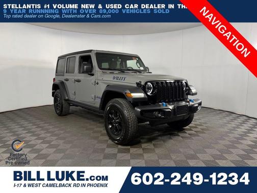 Sting-Gray Clearcoat 2023 Jeep Wrangler 4xe Base