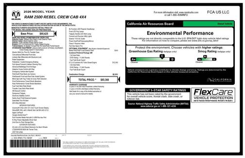 2026 RAM 2500 Power Wagon