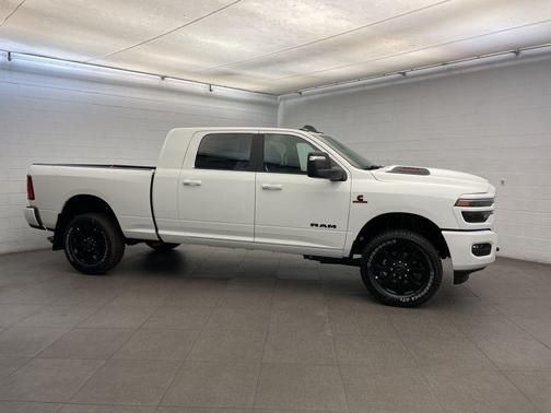 Bright White Clearcoat 2026 RAM 2500 Laramie Mega Cab 4x4 6'4' Box