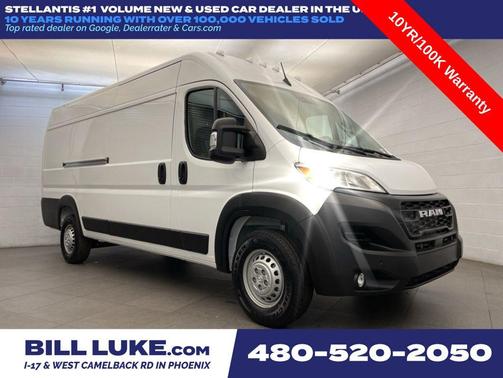 Bright White Clearcoat 2026 RAM ProMaster 3500 High Roof