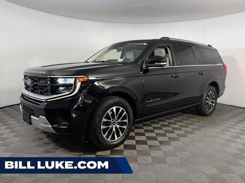 Black Metallic 2025 Ford Expedition Max Platinum