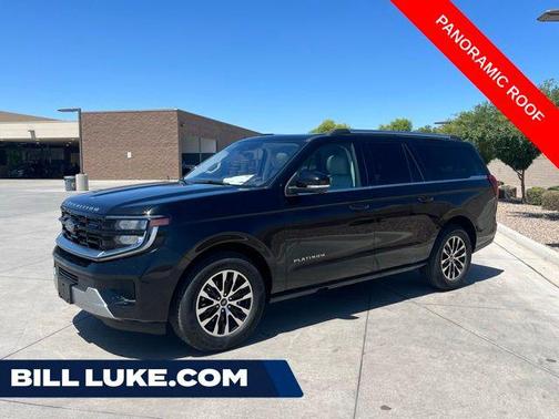 Black Metallic 2025 Ford Expedition Max Platinum