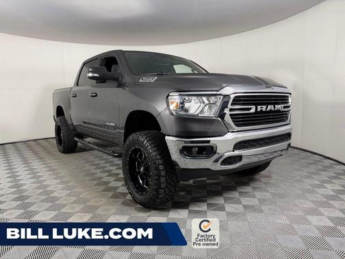 Granite Crystal Metallic Clearcoat 2021 RAM 1500 Big Horn/Lone Star