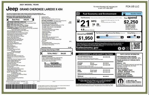 2021 Jeep Grand Cherokee Laredo