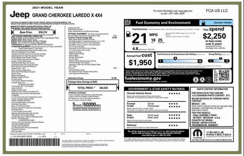 2021 Jeep Grand Cherokee Laredo