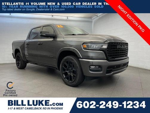 Granite Crystal Metallic Clearcoat 2025 RAM 1500 Laramie