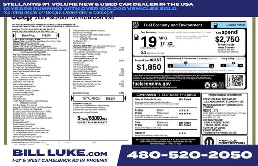 2022 Jeep Gladiator Rubicon