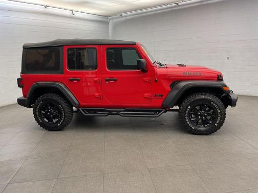 Firecracker Red Clearcoat 2021 Jeep Wrangler Willys