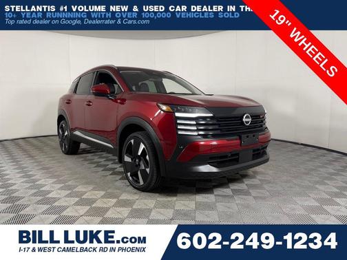Scarlet Ember Tintcoat 2025 Nissan Kicks SR