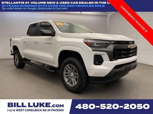 Summit White 2024 Chevrolet Colorado LT