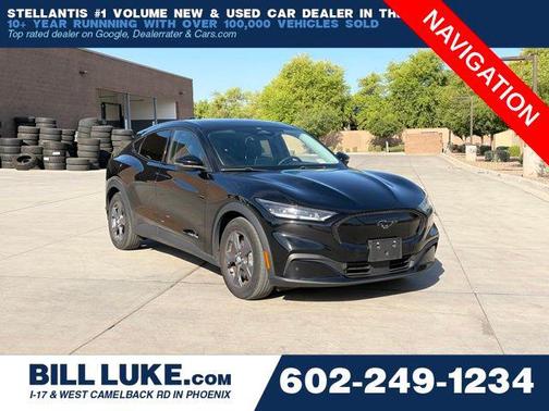 Shadow Black 2022 Ford Mustang Mach-E Select