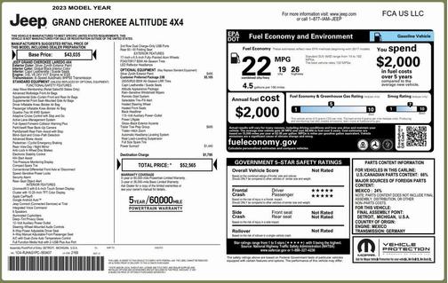 2023 Jeep Grand Cherokee Altitude