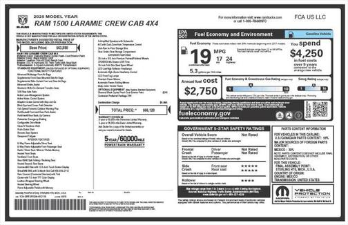 2025 RAM 1500 Laramie