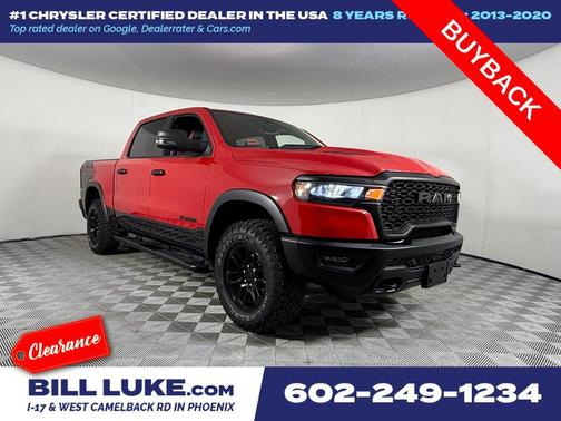 Flame Red Clearcoat 2025 RAM 1500 Rebel