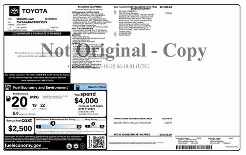 2026 Toyota Sequoia SR5