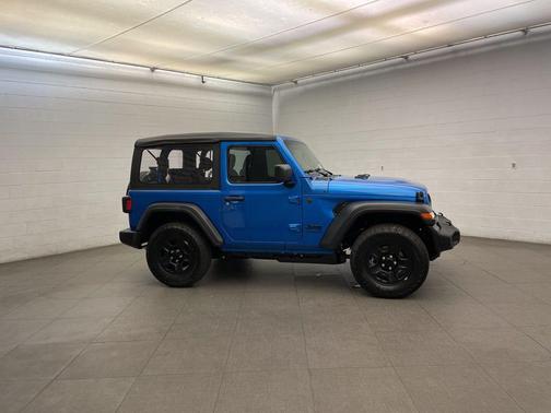 Hydro Blue Pearlcoat 2026 Jeep Wrangler Sport