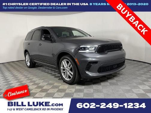 Vapor Gray 2024 Dodge Durango GT Plus
