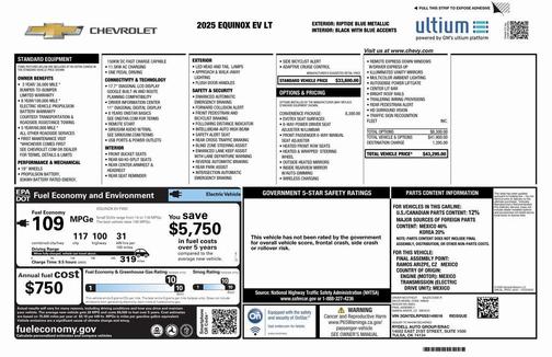 2025 Chevrolet Equinox EV LT
