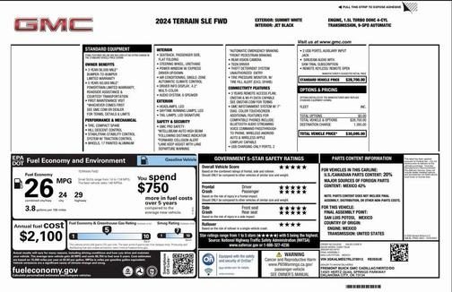 2024 GMC Terrain SLE