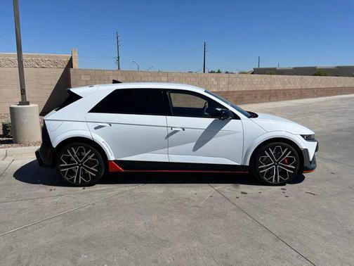 Atlas White 2025 Hyundai IONIQ 5 N AWD
