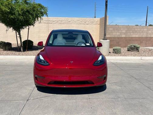 Ultra Red 2024 Tesla Model Y Performance Dual Motor All-Wheel Drive