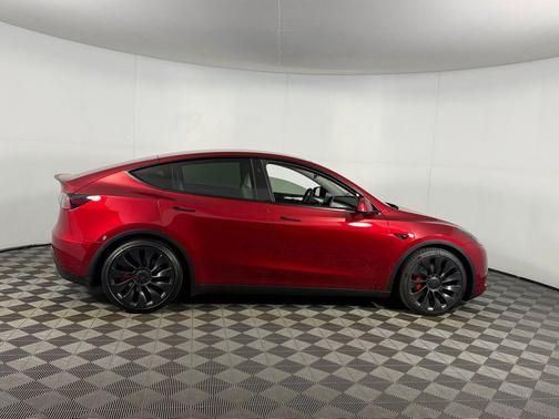 Ultra Red 2024 Tesla Model Y Performance Dual Motor All-Wheel Drive