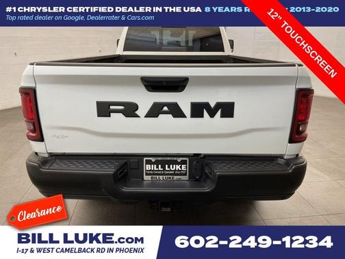 Bright White Clearcoat 2025 RAM 3500 Tradesman Crew Cab 4x2 8' Box