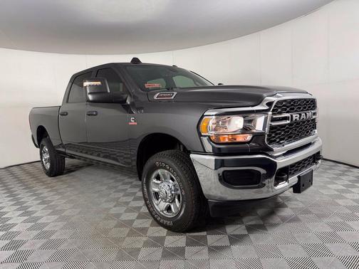 Granite Crystal Metallic Clearcoat 2024 RAM 3500 Tradesman Crew Cab 4x4 6'4' Box