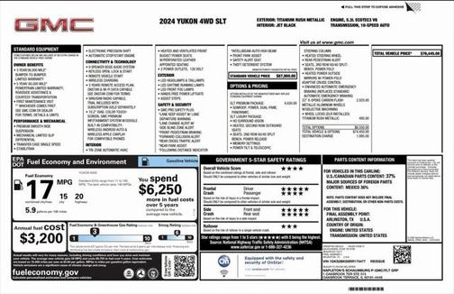 2024 GMC Yukon SLT