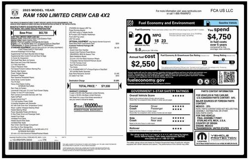 2023 RAM 1500 Limited