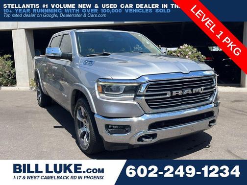 Billet Silver Metallic Clearcoat 2019 RAM 1500 Laramie