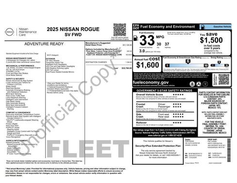 2025 Nissan Rogue SV