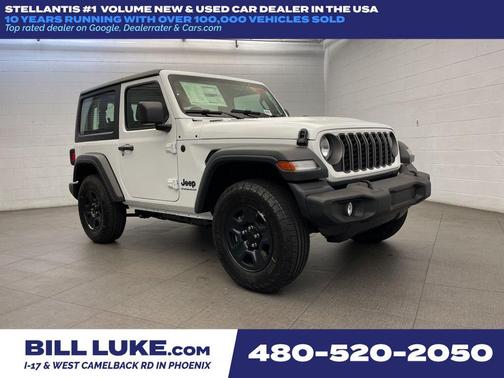 Bright White Clearcoat 2026 Jeep Wrangler Sport