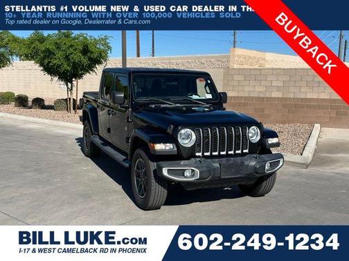 Black Clearcoat 2021 Jeep Gladiator Overland
