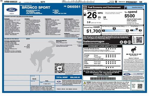 2023 Ford Bronco Sport Outer Banks