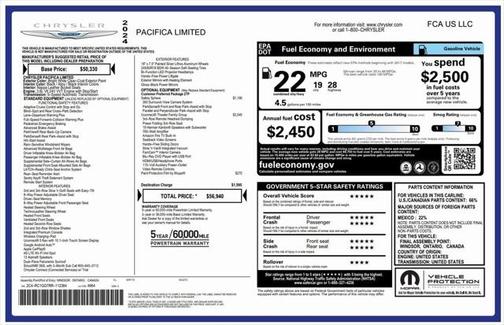 2024 Chrysler Pacifica Limited
