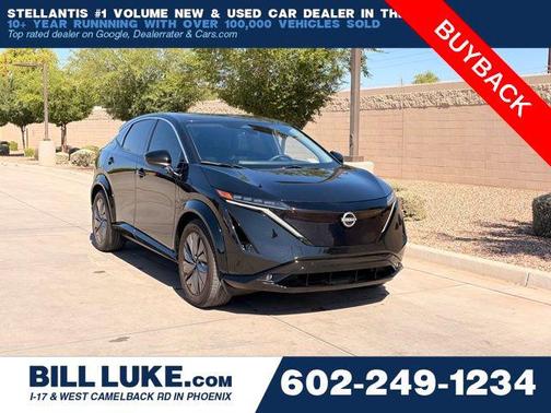Black Diamond Pearl 2024 Nissan ARIYA EVOLVE+