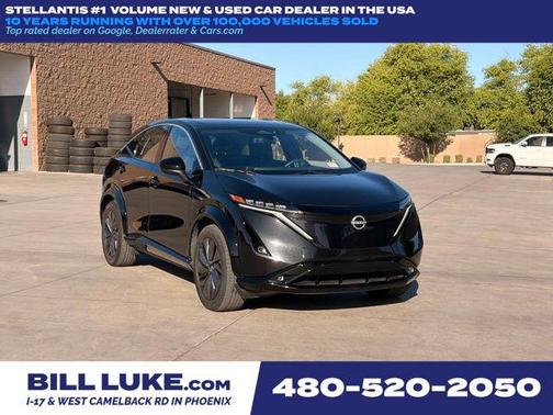 Black Diamond Pearl 2024 Nissan ARIYA EVOLVE+