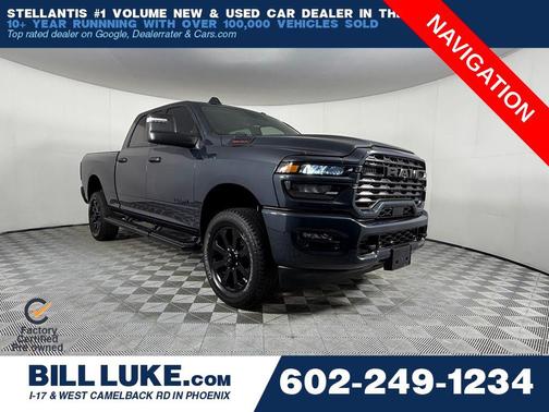 Forged Blue Metallic 2025 RAM 2500 Big Horn Crew Cab 4x4 6'4' Box