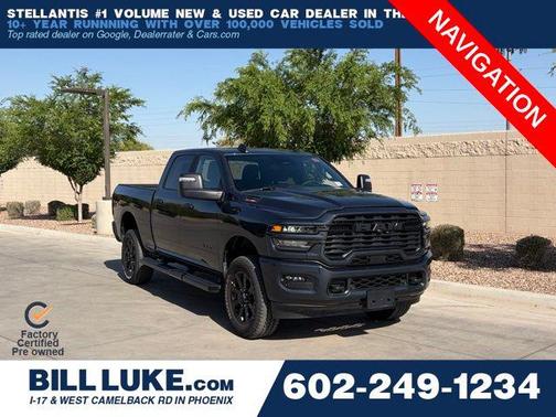 Forged Blue Metallic 2025 RAM 2500 Big Horn Crew Cab 4x4 6'4' Box