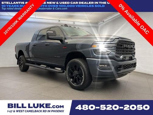Forged Blue Metallic 2026 RAM 2500 Laramie Mega Cab 4x4 6'4' Box