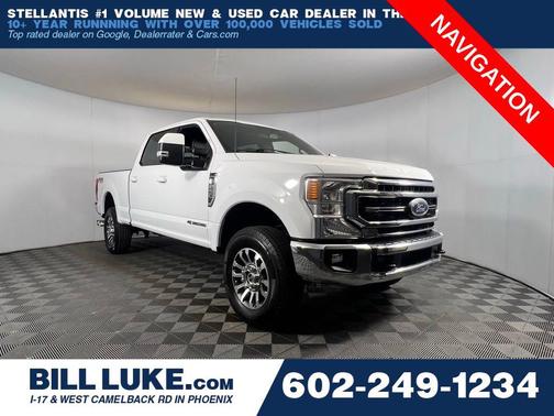 Oxford White 2022 Ford F-250 Lariat
